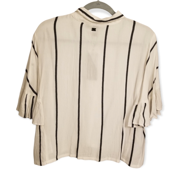 NWT Ladies Stone Row "Cheap Frillz Top" Size M/8 - Picture 3 of 7